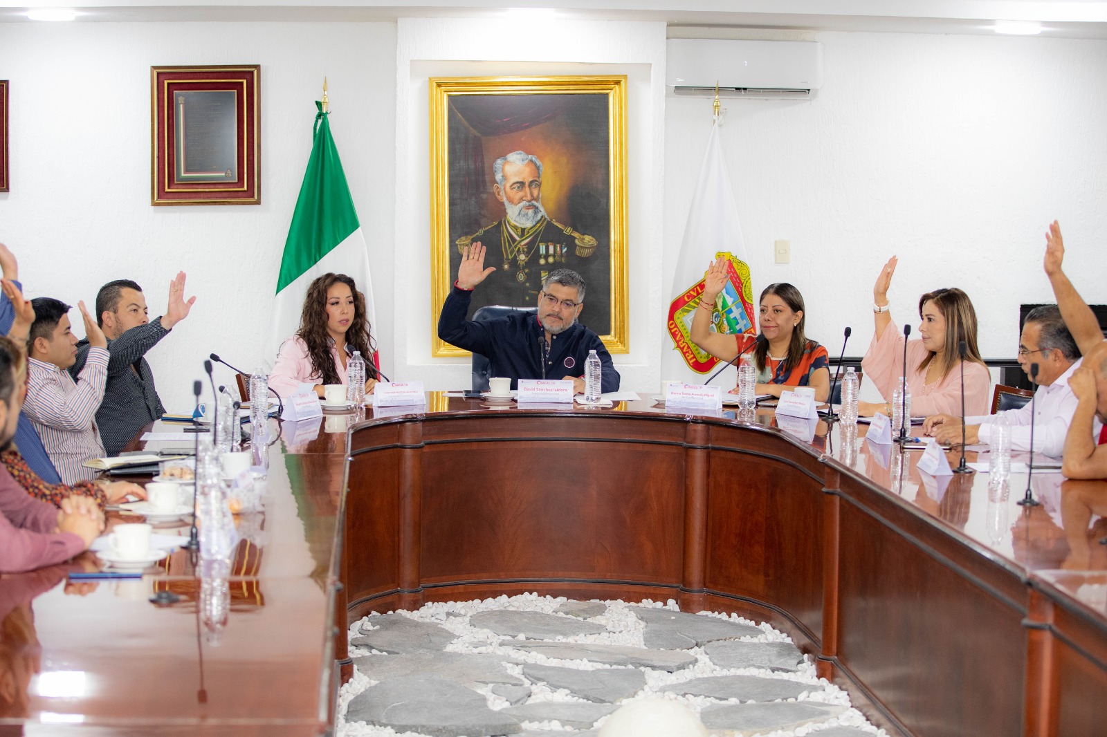 ATIENDEN EN COACALCO TEMAS PARA EL CUIDADO DEL AMBIENTE EN SESIÓN ABIERTA DE CABILDO